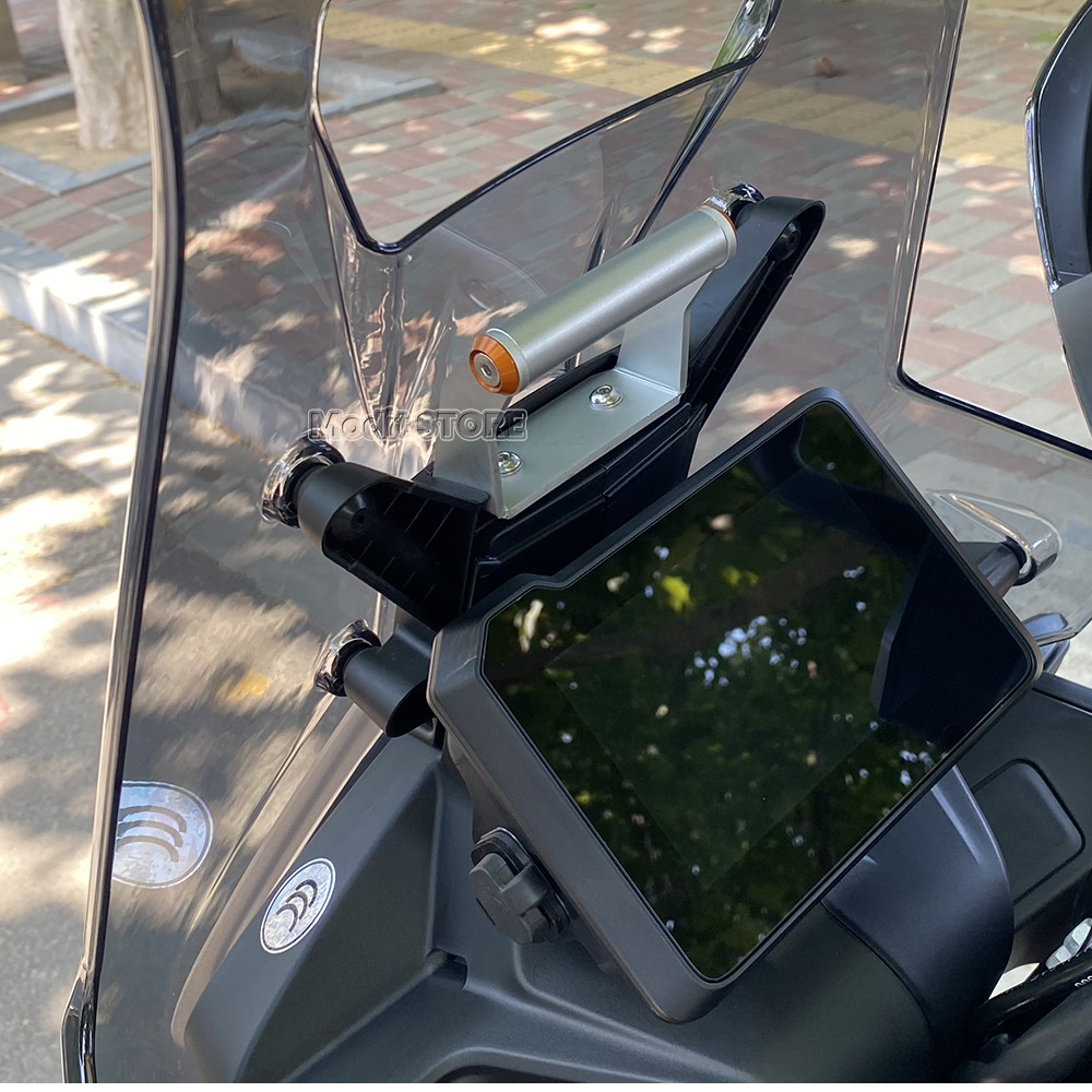 2024 For 790 890 Adventure ADV R  Cellphone Phone GPS Navigation Mount Bracket Motorcycle Handlebar Bar Extension Stand Holder