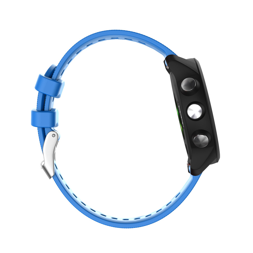 Garmin forerunner-スマートスポーツウォッチ用のカラフルなストラップ,シリコンスマートブレスレット,音楽,スポーツ,245時間,245m, 645mm,20mm