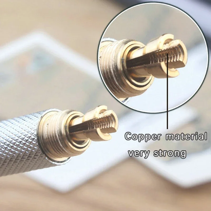 0.3 0.5 0.7 0.9 1.3 2.0Mm Cơ Bộ Bút Chì Full Kim Loại Nghệ Thuật Vẽ Tranh Tự Động Bút Chì Với Dẫn Văn Phòng trường Cung Cấp
