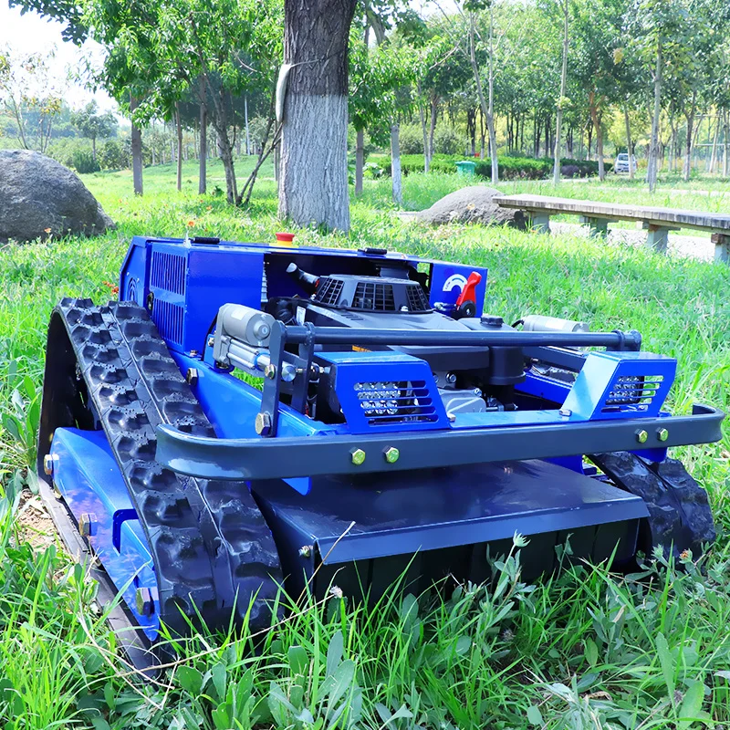 Anpassbarer, werkseitig preisgünstiger ferngesteuerter Rasenmäher, ein Nullgang-Wartungsroboter für den Außenbereich für Rasenflächen