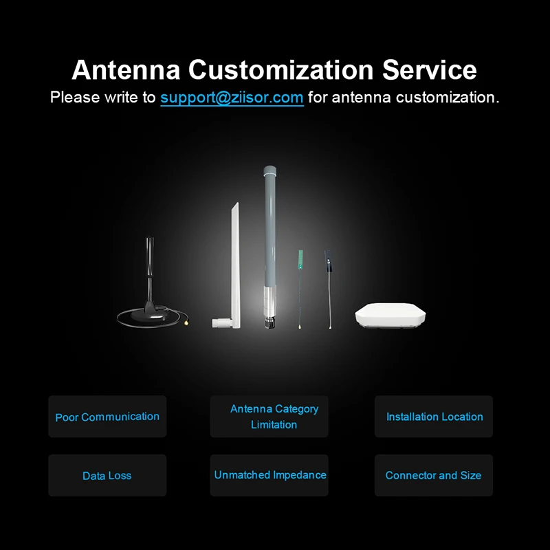 ZIISOR 2 Stück 2,4 GHz Router-Antenne Wifi 2 4 GHz Omni-Modem-Antenne SMA-Stecker für DTU-Modul-Repeater-Antenne