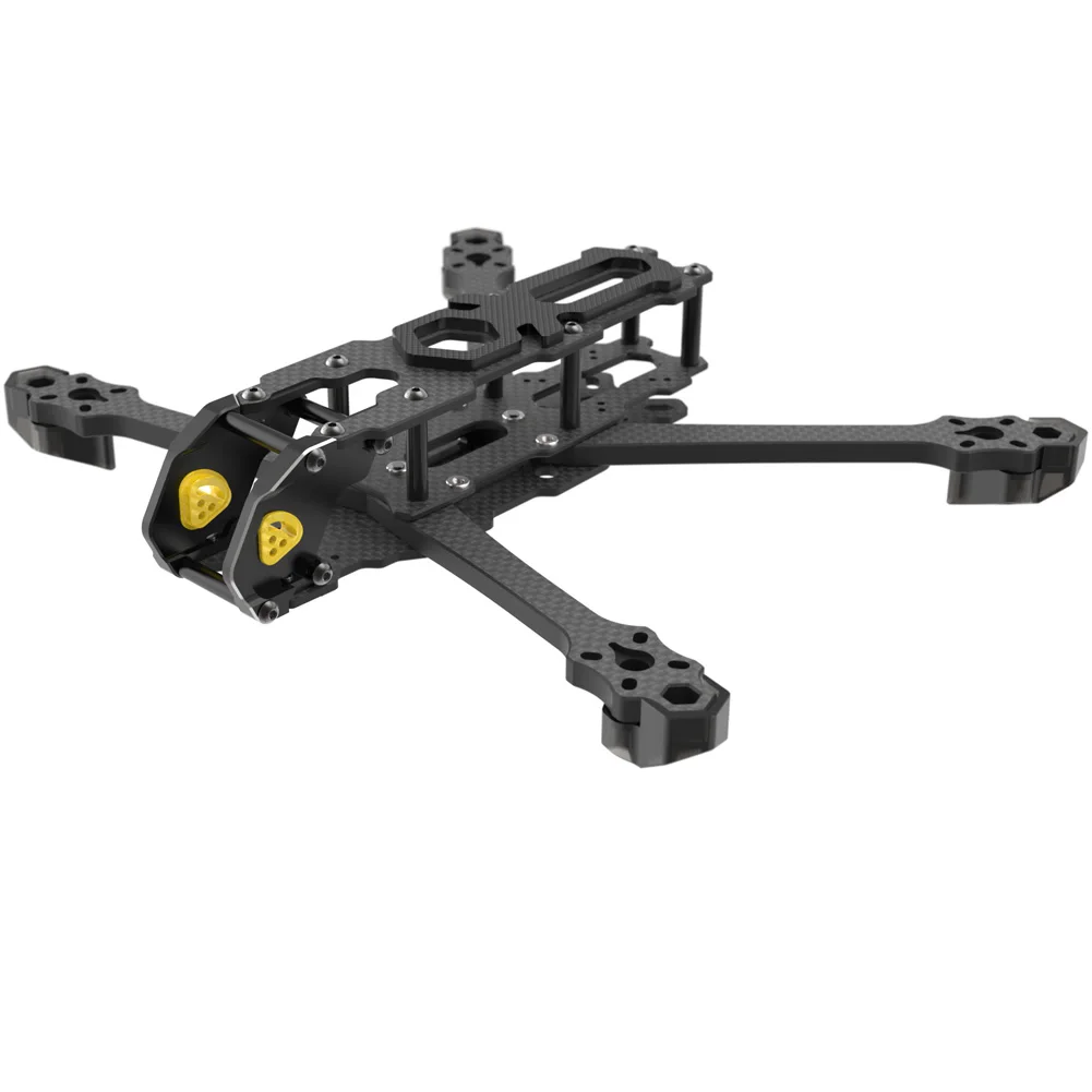 SpeedyBee Mario 5 Rahmen 5 Zoll DC/XH-Version mit Kohlefaserplatte FPV Freestyle RC Racing Drone für O3/O4 PRO