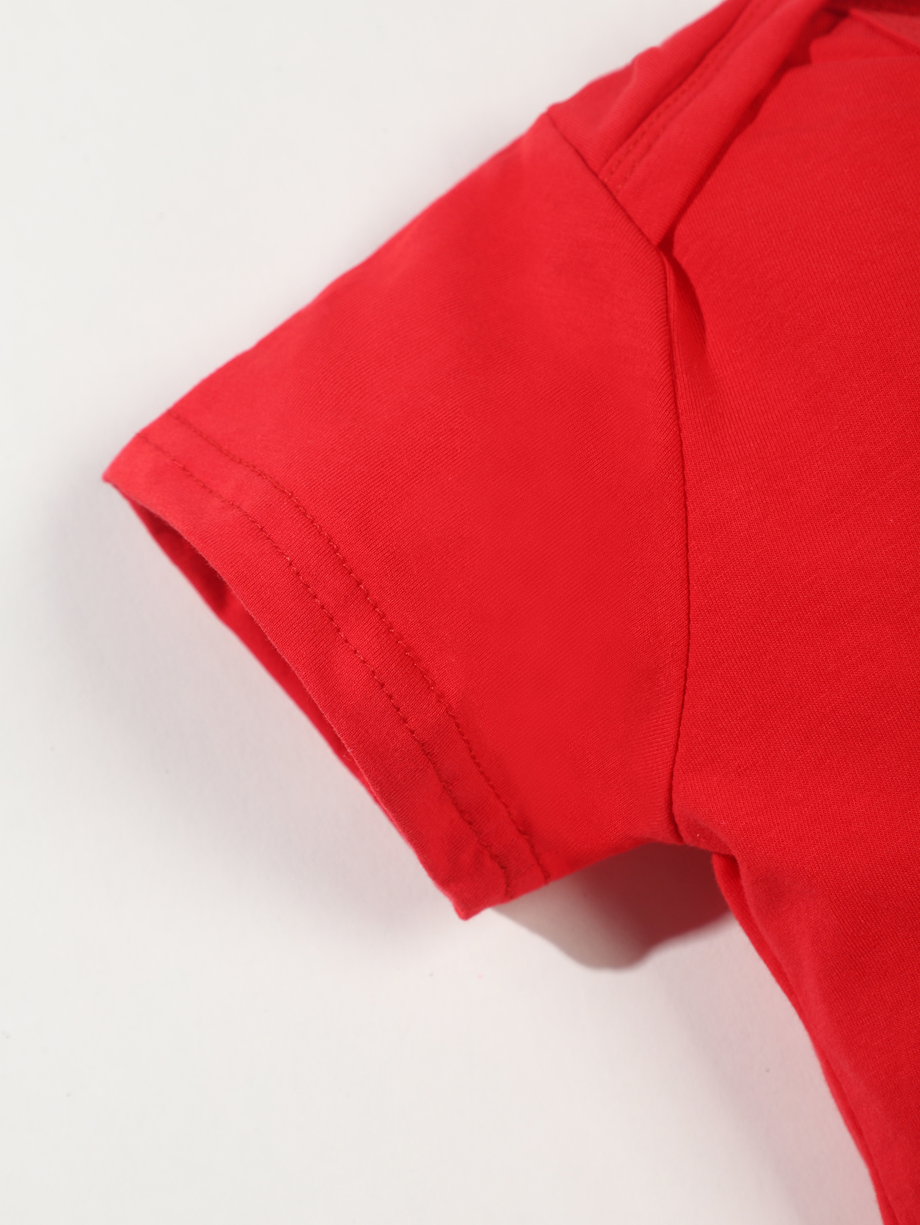 面白いかわいいベビートマトケチャップボディスーツ綿 100% 赤 2024 新生児男の子女の子服ファッションクリエイティブトレンド幼児カバーオール