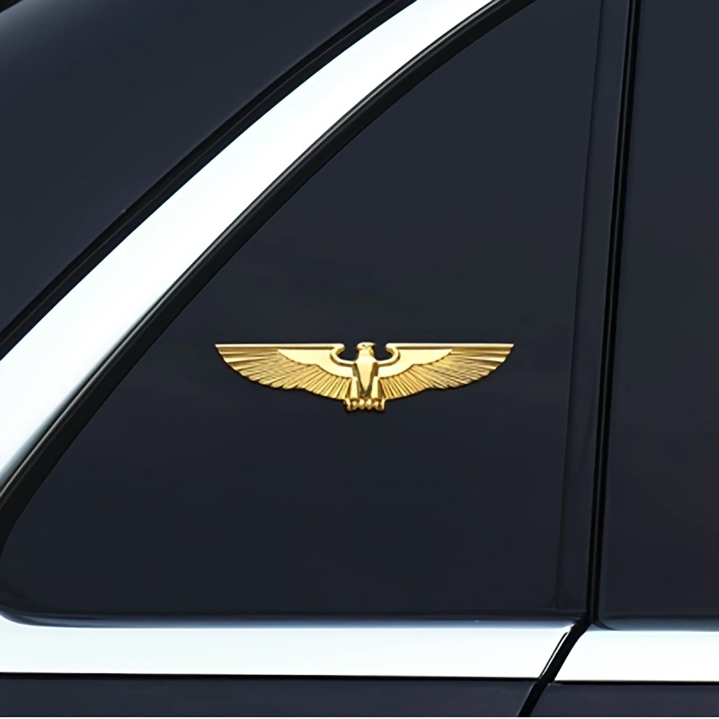 Metall Eagle Hawk 3D Auto Dekoration Abzeichen Emblem Aufkleber für Universal Autos Motorrad Fahrrad
