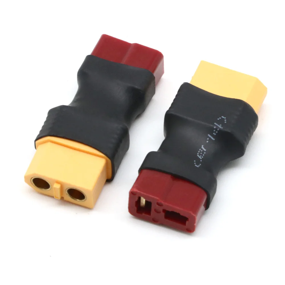 1 Uds XT60 enchufe macho a T macho/T hembra enchufe a XT60 adaptador hembra para RC helicóptero Quadcopter LiPo conector de clavija de batería Pa