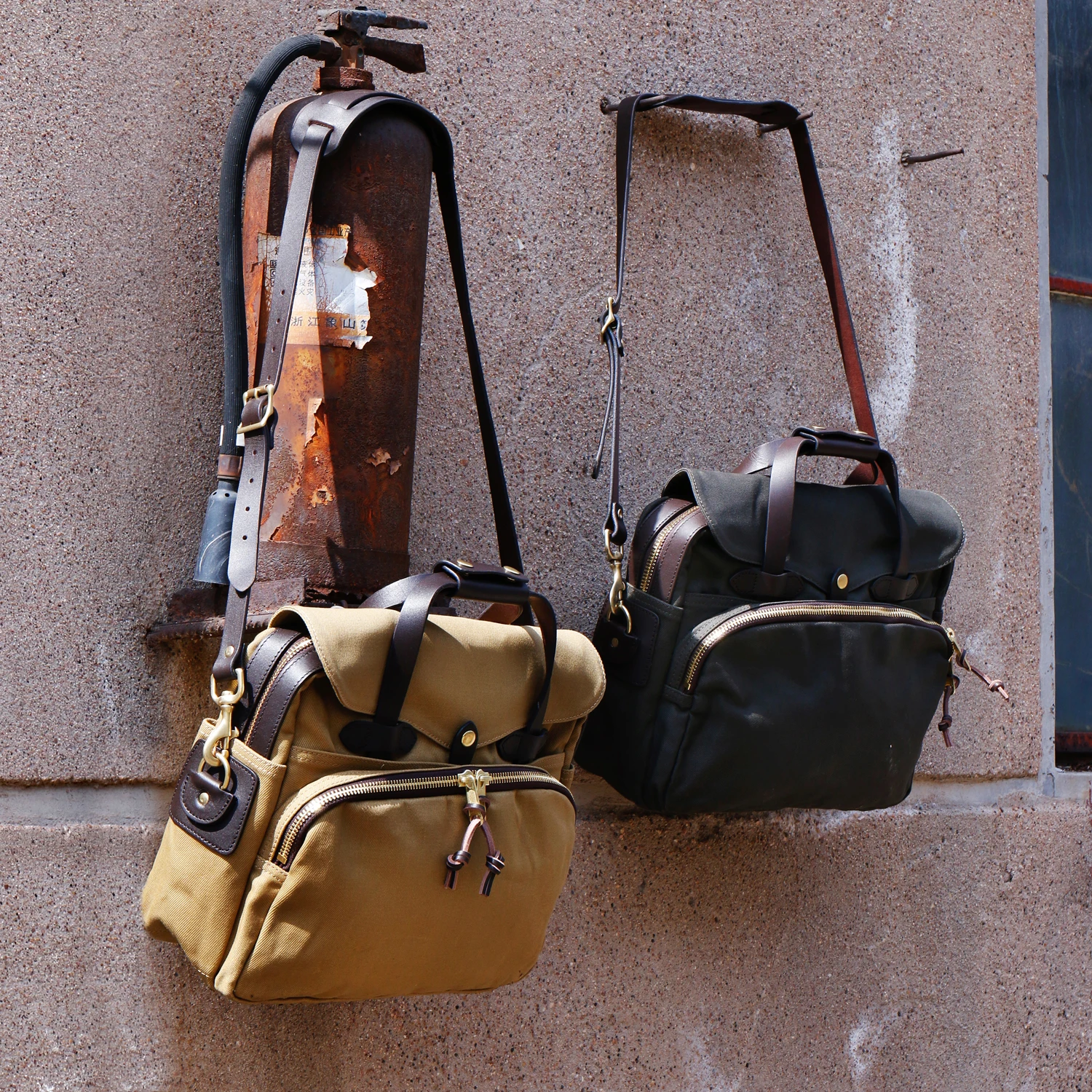 CIDU 70258 American Heavy Canvas Bag 39*34*9cm siodło skórzany pasek na ramię pojedyncze ramię torba torba biznesowa na komputer