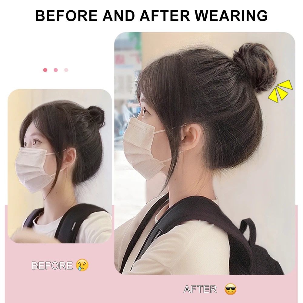 100% 人毛おだんごヘア乱雑な本物のおだんごヘア人間のおだんごヘアピース女性のためのナチュラルアップヘア乱れたシニヨン毎日