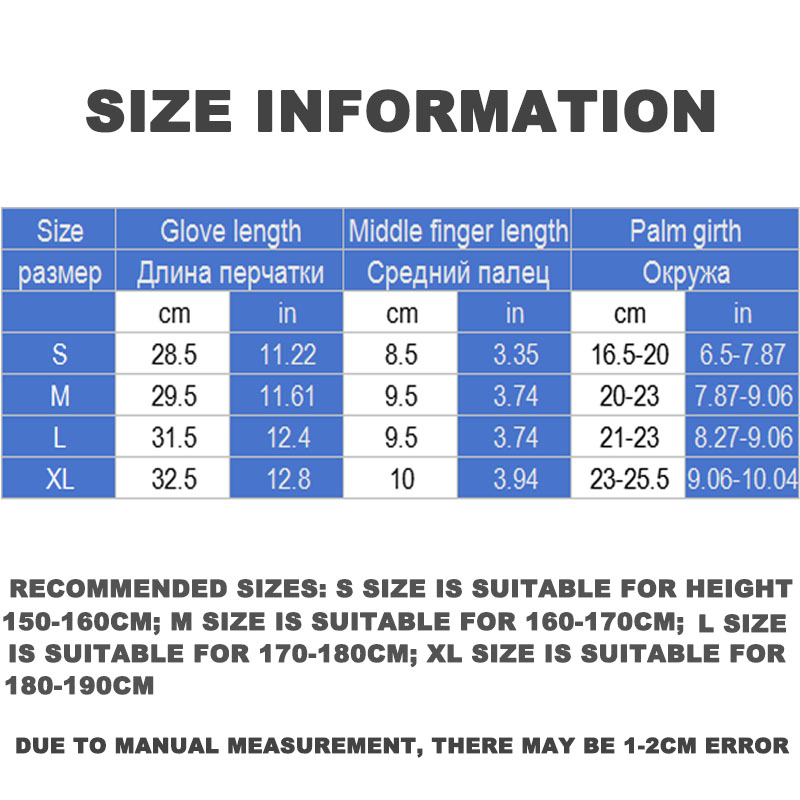Inverno quente luvas de esqui ao ar livre grosso snowboard luvas à prova de vento à prova dwindproof água para equitação touch-screen luvas de esqui