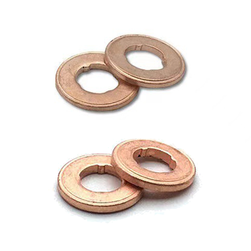 50 個 7x15mm EURO-III コモンレールインジェクターノズル銅パッドガスケット、ディーゼルインジェクターシール、ディーゼルポンプ修理ツール部品用