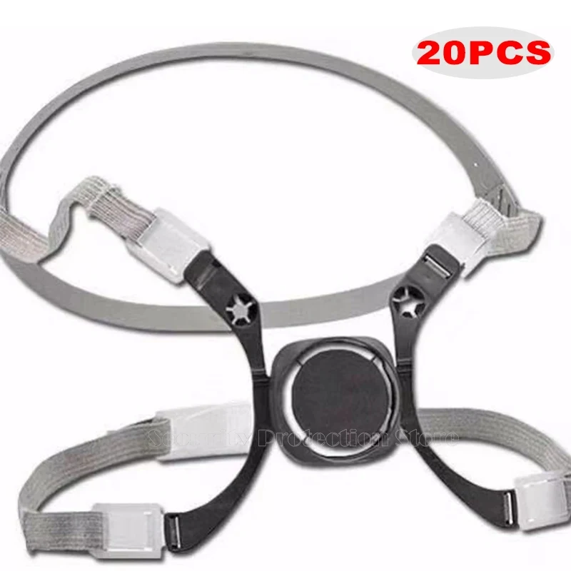 Đầu Thắt Lưng Dây Bộ 6281/7581/6897 Cho 6200/6800/7502 Mặt Nạ Nửa Mặt Khí Mặt Nạ Phòng Độc Thay Thế Phụ Kiện Cho 3M Làm Việc An Toàn
