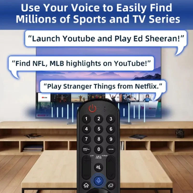 MR22GA/GN for Smart TV with Voice and Pointer Function Replacement Magic Remote Control