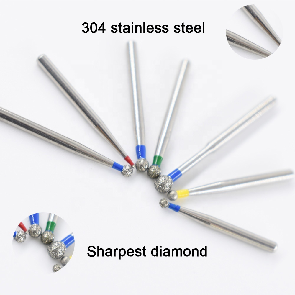 5 ชิ้น/แพ็ค FG Dia 1.6 มม.ทันตกรรมเจาะ Handpiece ความเร็วสูง Diamond Bur All Series ฟันไวท์เทนนิ่งทันตกรรมวัสดุ Supply