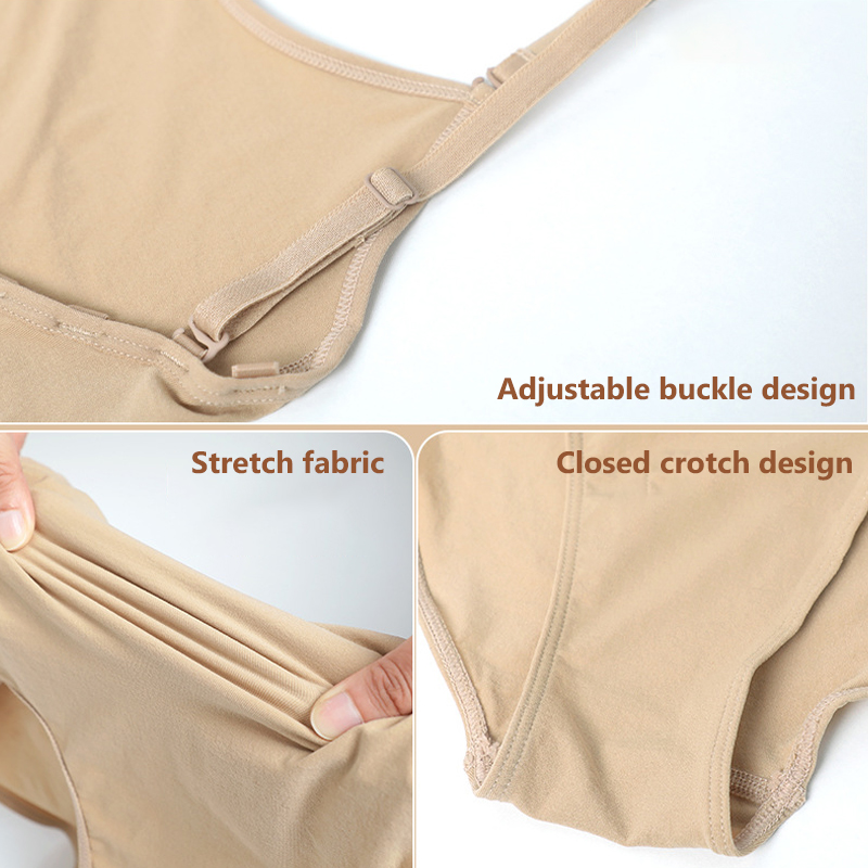 Crianças ballet M-2XL traje macacões sem costura camisola cor da pele ginástica collant meninas crianças dança ballet roupa interior