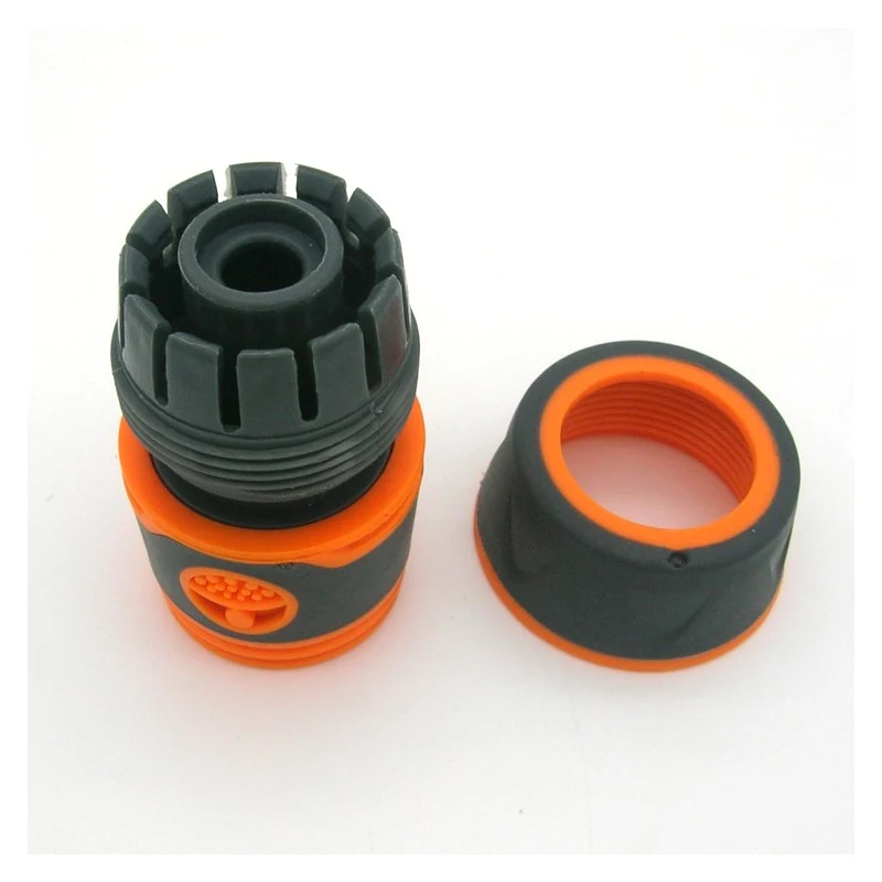 1/2" or 3/4" Water Hose Connector Rubber Material Garden Sprinkle Pipe Adaptor Tap Hose Pipe Fitting Set