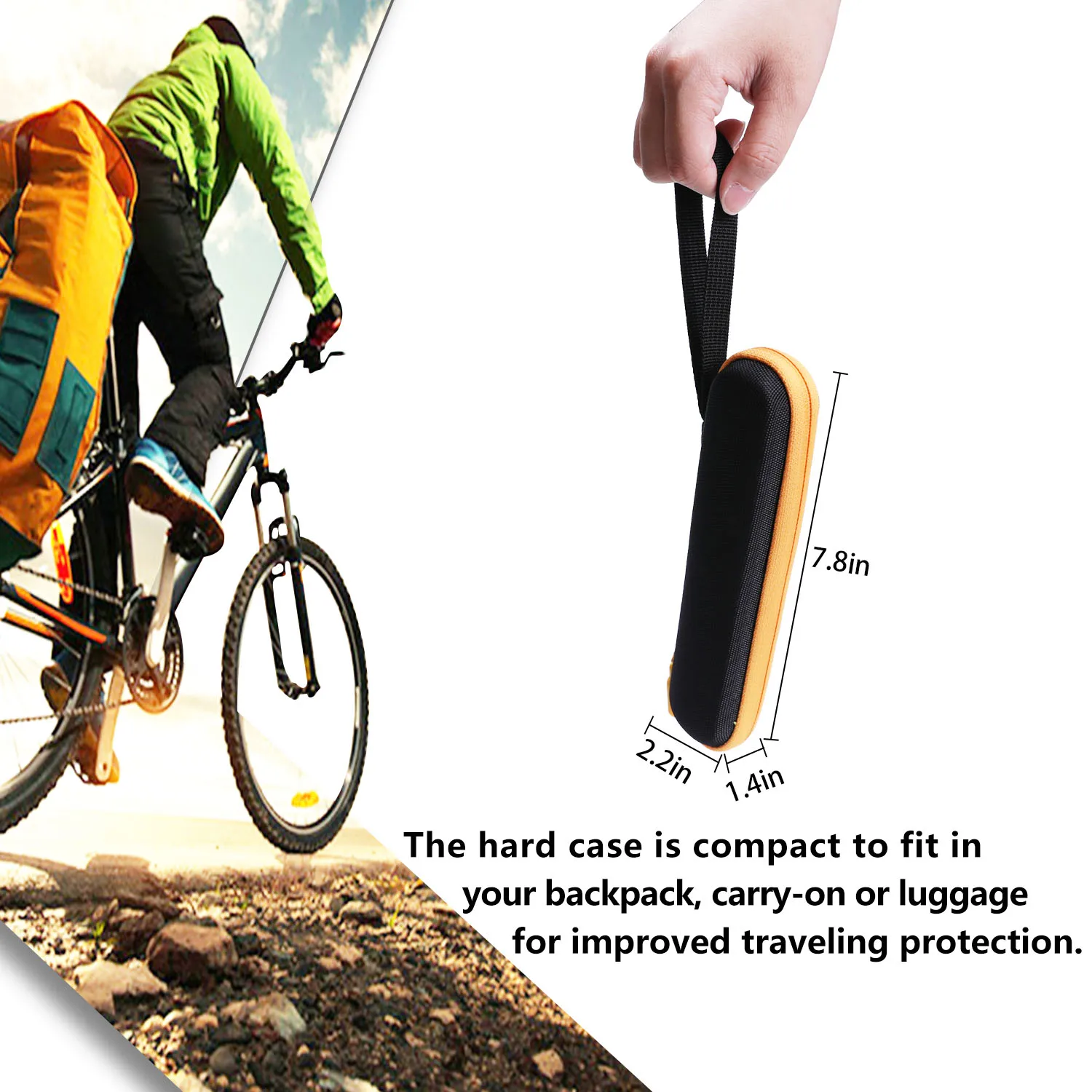 เคสพกพาLTGEM EVAสําหรับFluke 1AC/2AC Alertเครื่องทดสอบแรงดันไฟฟ้า-ถุงเก็บป้องกัน