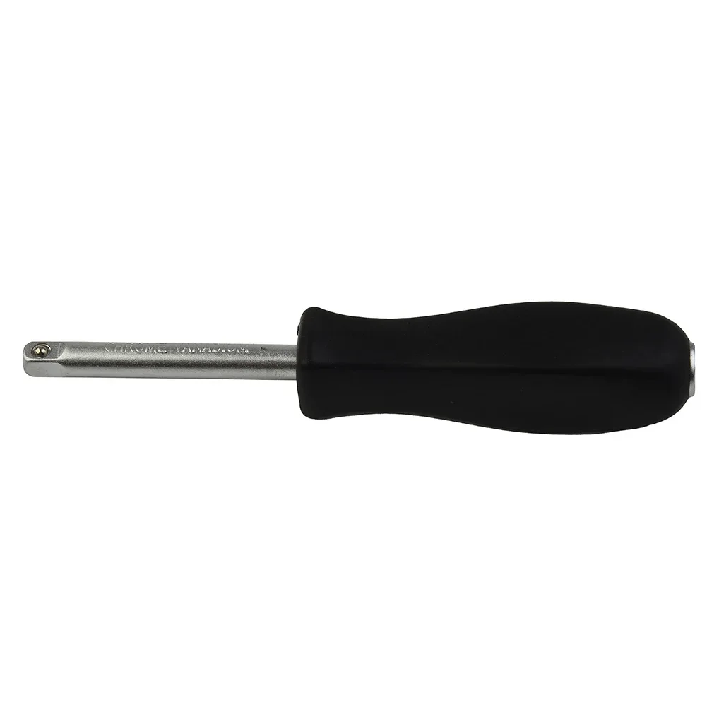 Llave inglesa de 150 MM, llave de tubo con mango de accionamiento cuadrado hembra de 1/4 pulgadas para llaves de trinquete voladoras pequeñas, conectores AD de varilla deslizante