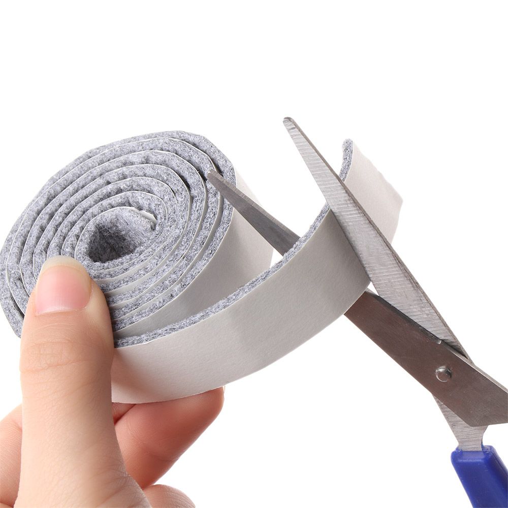 2/2.5/3/4/5cm cuscinetti in feltro per gambe autoadesivi per mobili tappetino antiscivolo protezione per pavimenti resistente all'usura