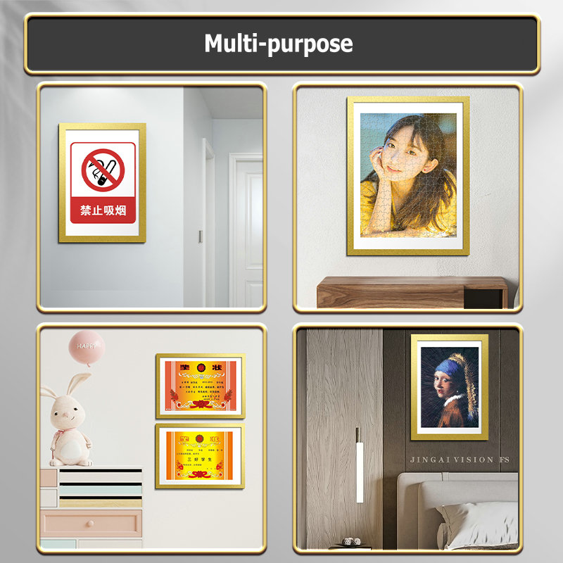 Wandklebende Magnetfolie A5 A4 Bilderrahmen Werbung A2 Posterrahmen A3 Magnetrahmen für Bilder Wand