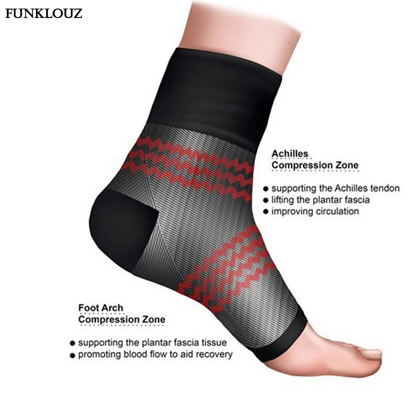 1 пара, Компрессионные носки для защиты лодыжки