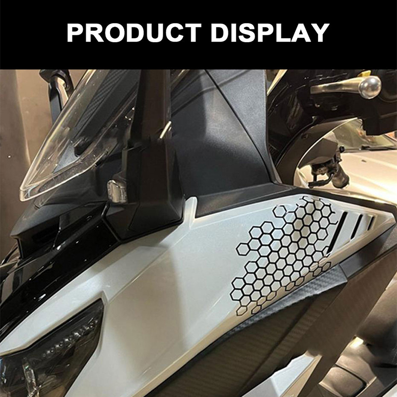 BLALION motorfiets sticker honingraat helm stickers stickers auto refit creatieve lichaamsdecoratie stickers waterdichte bumpersticker