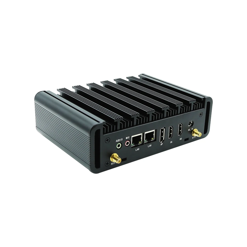 Несколько мини-промышленных компьютеров Yohirs Intel Pentium 6405U Core i7 8569U 2RS232 COM NVME SSD HD2.0 DP1.2 с графическим ПК UHD