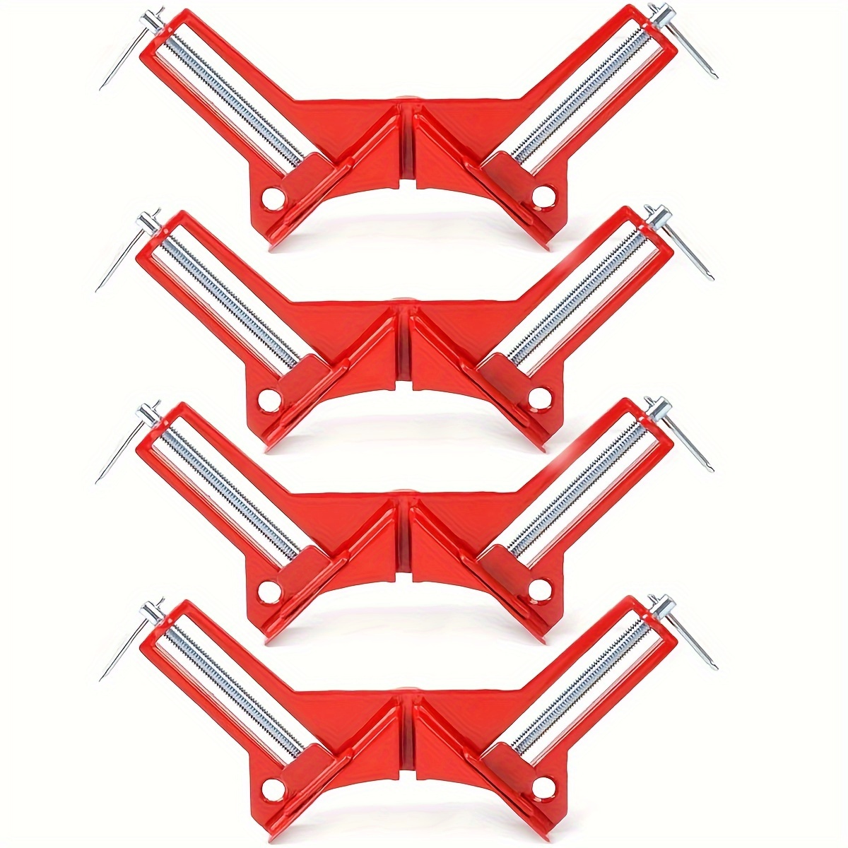 直角クランプ、90度コーナークランプ、額縁ホルダー、ガラスホルダー、DIY木工ハンドツール