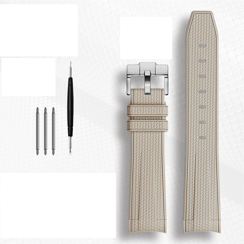 Correa de reloj de goma para rolex Omega X Swatch Joint MoonSwatch Constellation, correa de reloj deportiva resistente al agua de 20mm, banda con extremo curvado