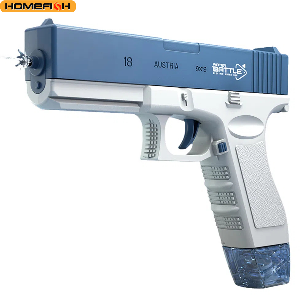 Automatic Electric Water Gun 500cc Large Capacity Super Strong Distance 10m Children and Adults Leak Proof Water Battle