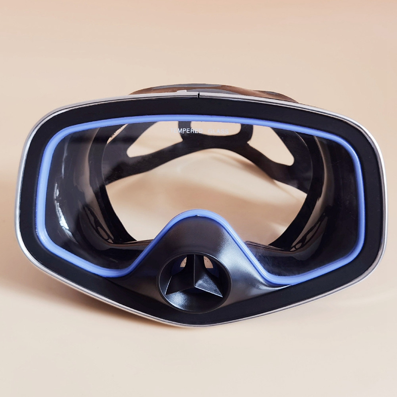 Tauchen Maske Einstellbare Erwachsene Schnorcheln Maske Scuba Tauchen Maske Schwimmen Gläser Professionelle Tauchausrüstung