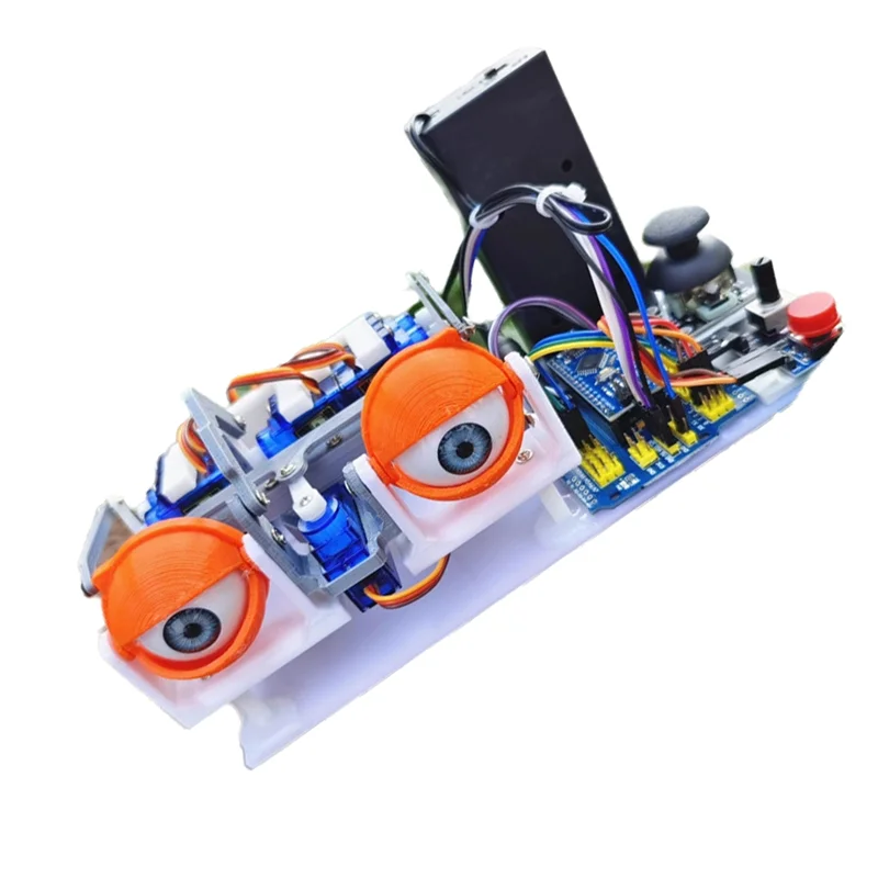 -Arduino 모바일 로봇 기계용 ABLP 로봇 생체 모방 눈 로봇 공학 과학 실험 소년 프로그램 장난감 STEM 키트