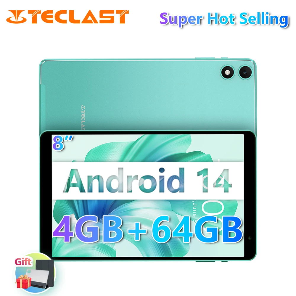 Teclast P85T Tablet Allwinner A523 8-core 1.8GHz/ 4GB RAM/64GB ROM/8 inch 800×1280iPS/WIFI5G/4G/5000mAh/Type-C/0.3MP+2.0MP