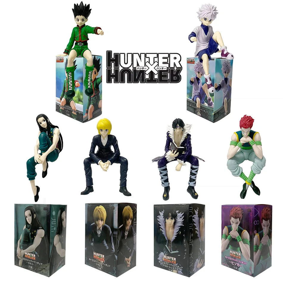 14 cm Hunter×Hunter Anime Figur Phantom Troupe Hisoka Action Figur Nudel Stopper Raum Dekoration Nudel Stopper PVC Modell Spielzeug