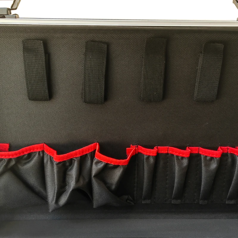 Tool Box Aluminium Equipment Case Protable Toolbox for Mechanic Large Capacity Suitcase Hard Case Storage Box with Drawers