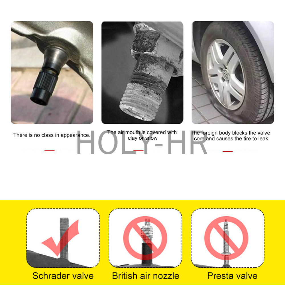 4 Pçs/set Universal Carro Crânio Estilo Antiferrugem Núcleo de Cobre Motocicleta Bicicleta Roda de Carro Pneus Tampas da haste da válvula