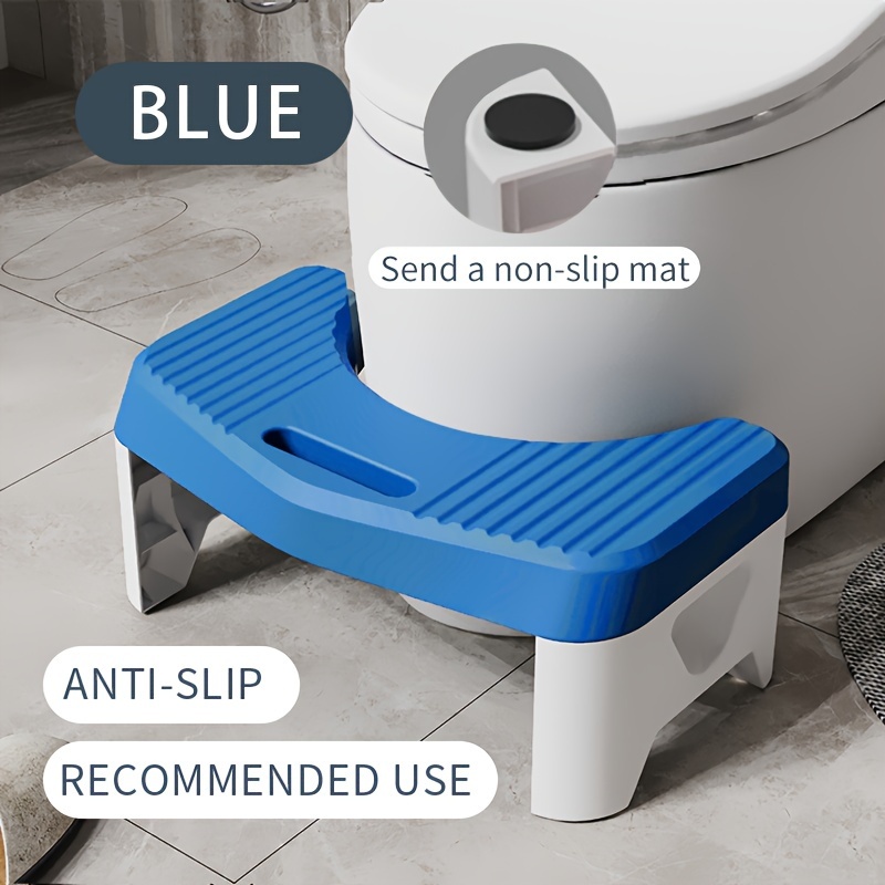 Comfort Toilet Stool for Adult Kids Pregnant Women, Squatting Aid Footstool.