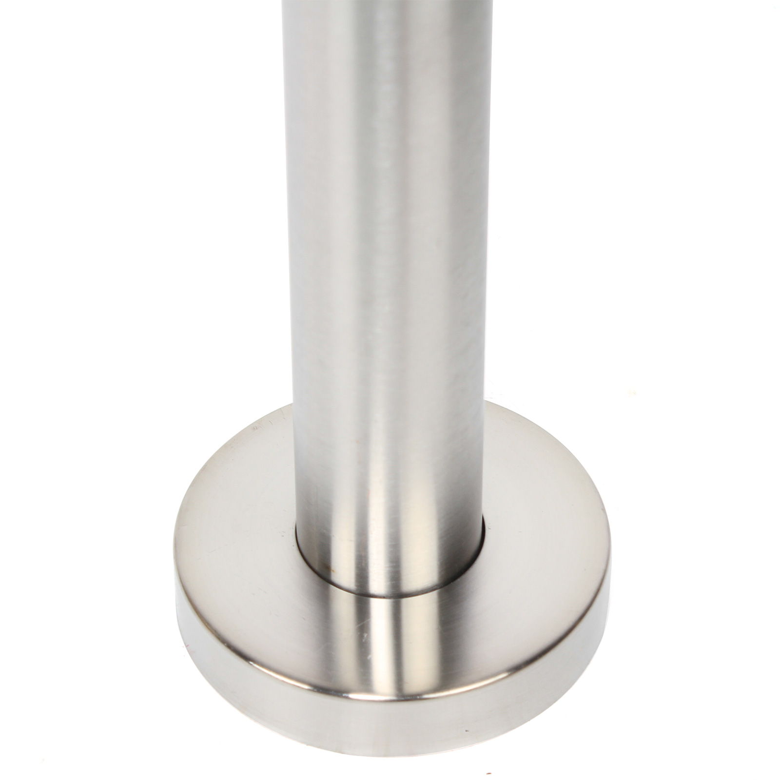 100cm Handrail with 2 Horizontal Bars, Includes 6 Expansion Screws (M8*80) and 8 Self-Tapping Screws (M5) for Easy Installation