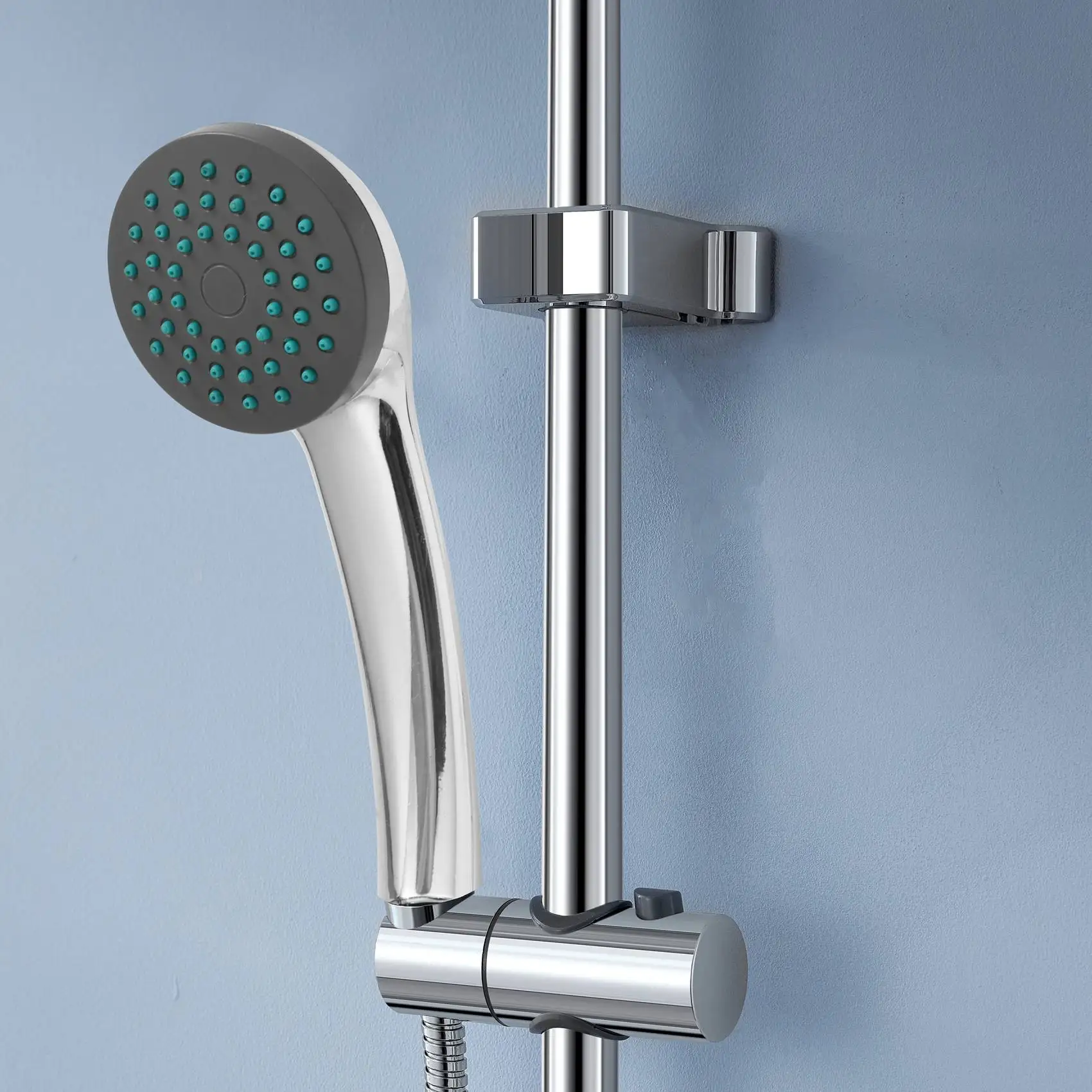 Multi Function Chrome ABS economic Shower head