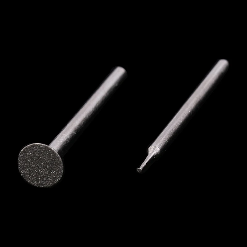 10PCS Grinding Bit Accessory Ultra-Thin T Head Shank Diamond Mounted Point Stone Jade Carve Polish Engrave Tool