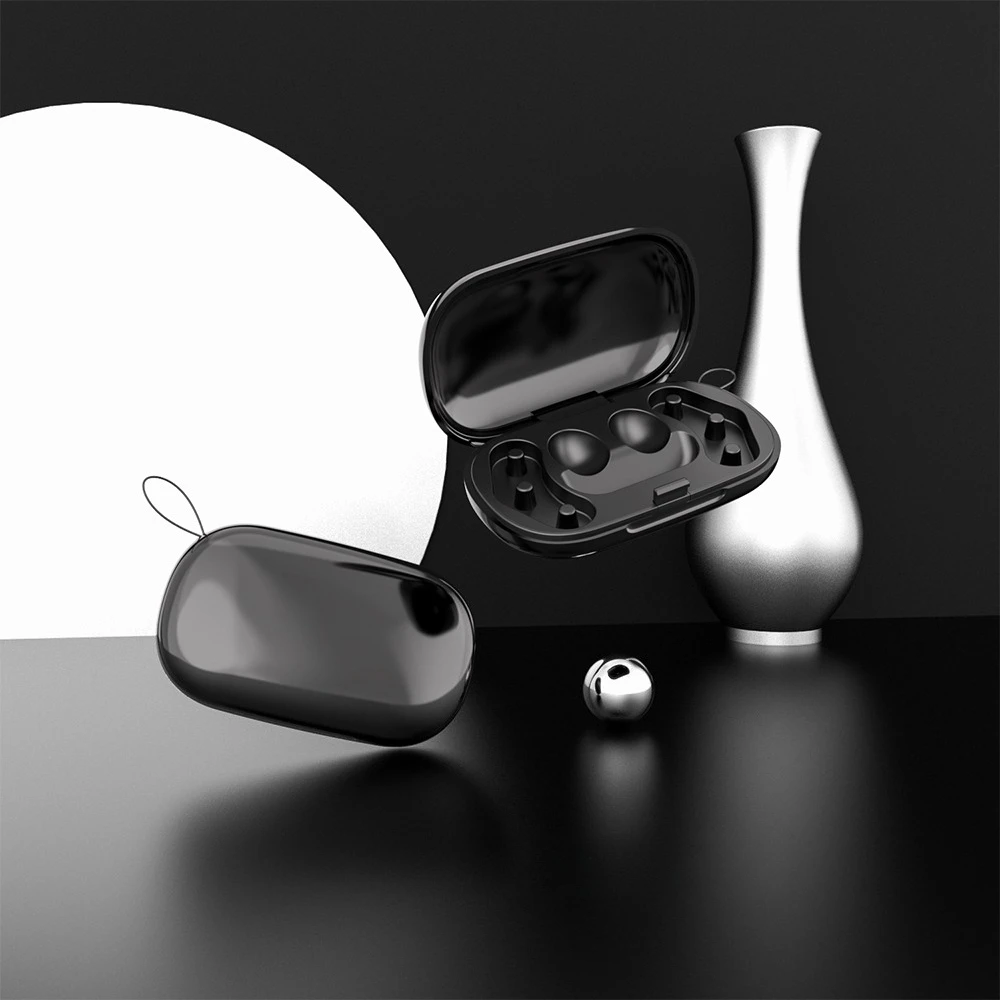 Noise Reducing Earplug Plastic Storage Box Durable Transparent Box Storage Box Suitable for Sleep Earplugs
