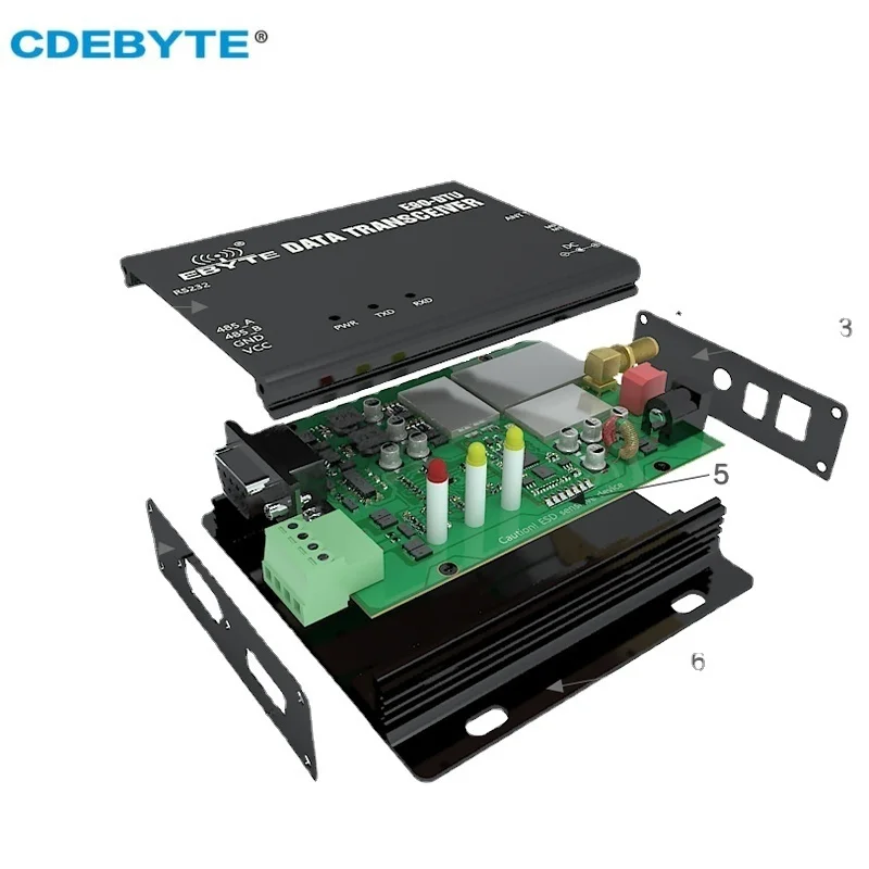 CDEBYTE Lora 433 MHz 470 MHz RS232 RS485 22 dBm 5 km Modbus Daten Transceiver Transceiver Empfänger SMA-K LBT RSSI RF E90-DTU-400SL22