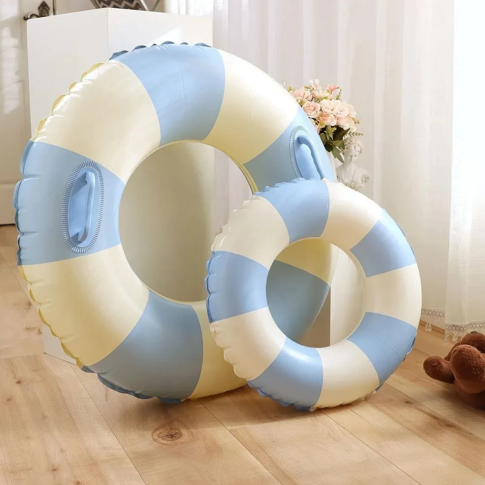 Rooxin-anillo de natación de Donut, flotador inflable para piscina para adolescentes y niños, círculo de natación, tubo de natación para bebé, flotador de piscina para juegos acuáticos