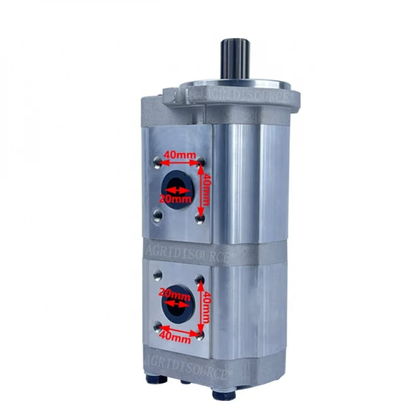 Novo produto: para peças de trator agrícola de máquinas e equipamentos agrícolas Foton Lovol TX1S 581200001     Bomba Dupla 25-16 Novo Produto 2