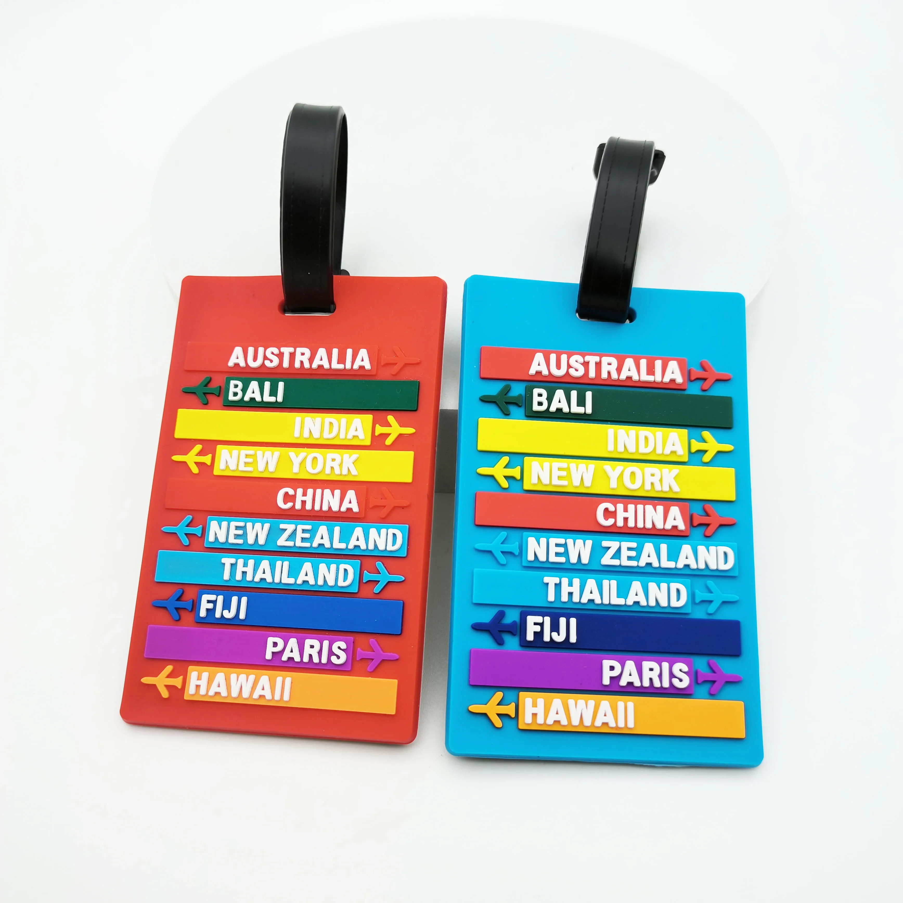 1PCS Gepäck Tag Reise Nette Koffer Gepäck Tag Cartoon ID Adresse Halter Reise Gepäck Label Zubehör