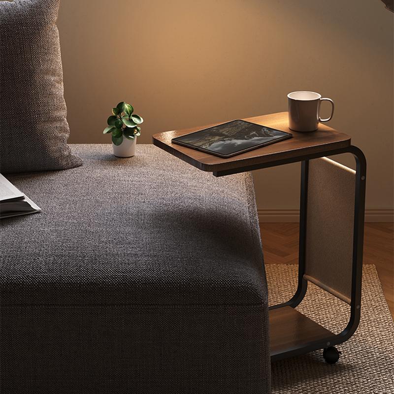 Wood Dining Living Room Coffee Table Small Square Side Designer Coffee Tables Mobile Multifunctional Muebles Modern Furniture