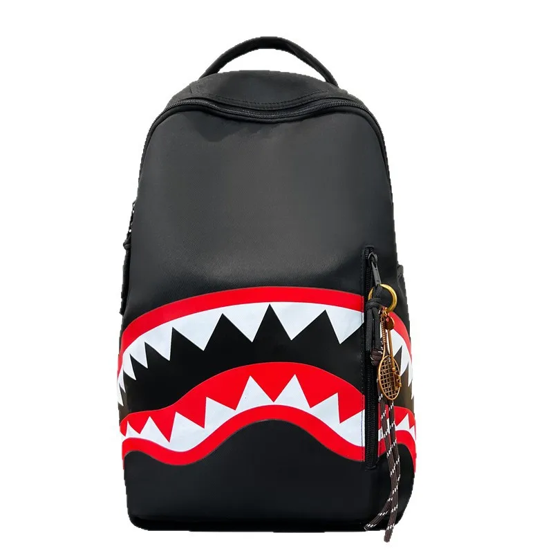 Mochila táctica para hombre: mochila de viaje con apertura de boca de tiburón |   Mochila para estudiantes resistente al agua para senderismo al aire libre y universidad