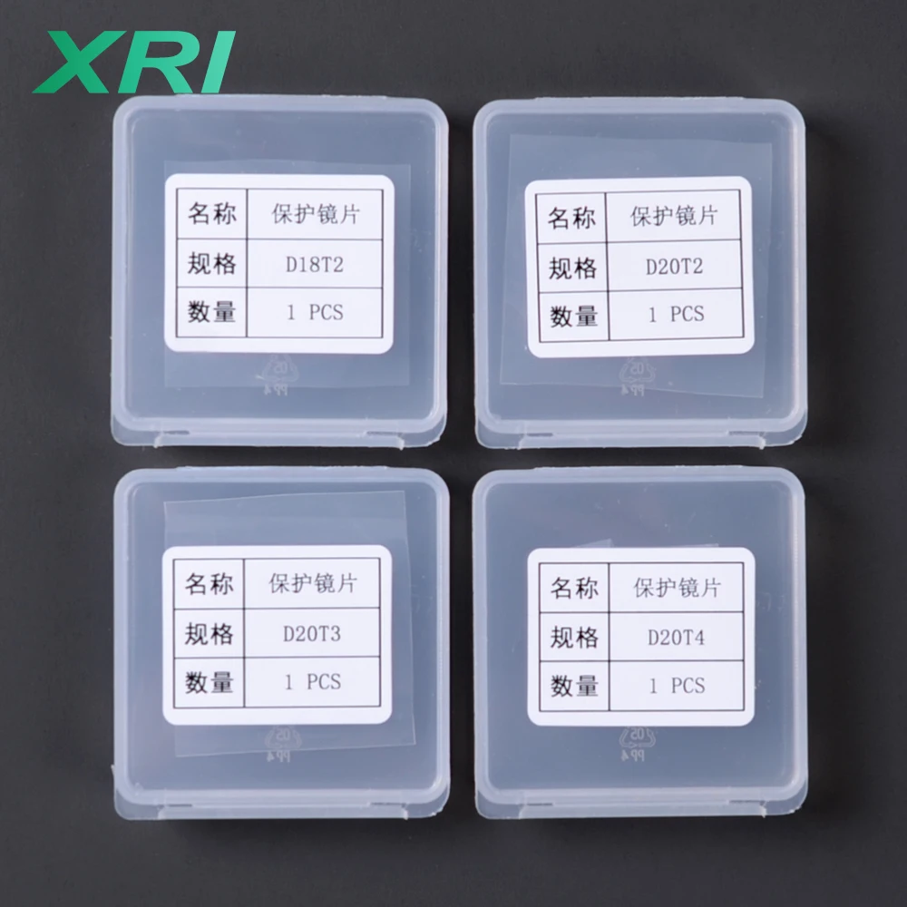 Cầm Tay Sợi Laser Hàn Bảo Vệ Cửa Sổ Ống Kính 18x 2/20x 2/20x 3/20X4Mm Cho WSX QiLin Hàn Vĩ Sup Hàn Đầu