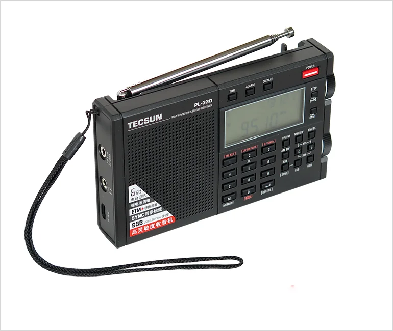 Tecsun PL-330 FM/MW/SW/LW SSB DSP Vollbandradio Multifunktionale tragbare Funkempfänger Hochempfindliches Radio PL330