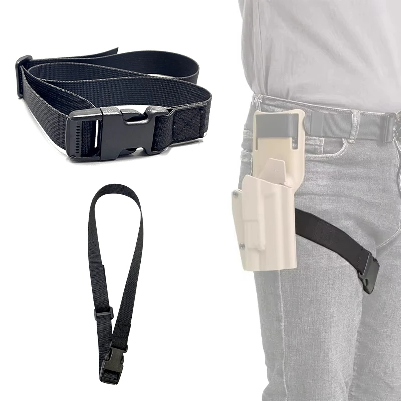 Tactical Legging Thigh Strap with Elastic Band Drop leg Thigh Holster Fixed Strap