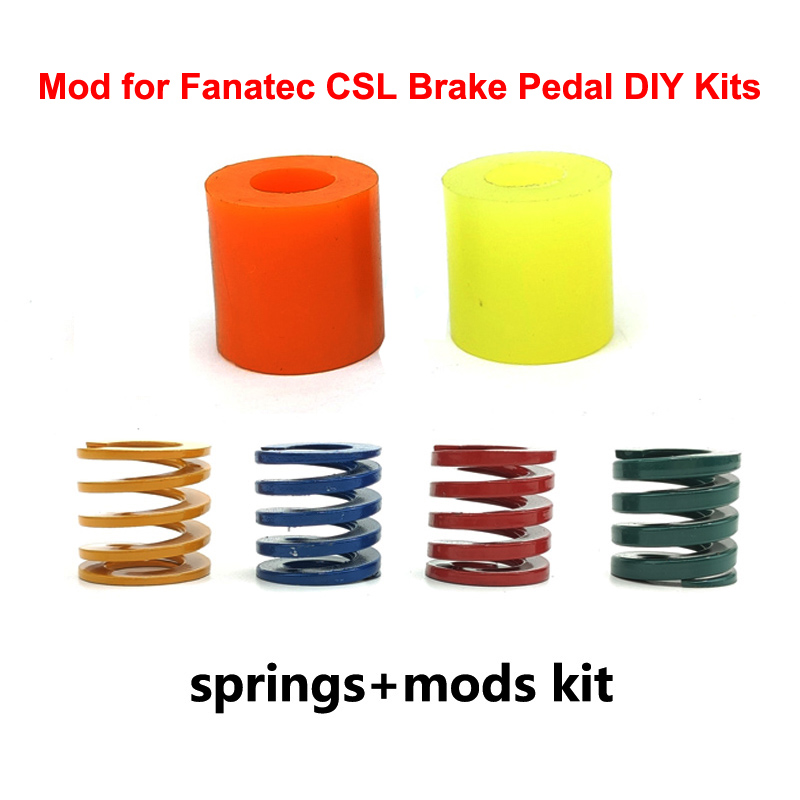 Наборы демпфирующих модов для педали тормоза FANATEC CSL Elite CSL, комплекты «сделай сам», полная комбинация