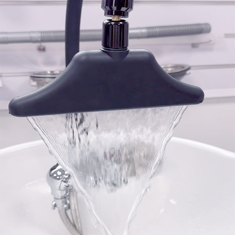 Заводская поставка головной спа с циркуляцией воды, изгибный душ с подушкой для шампуня-кровати